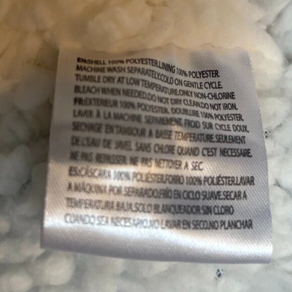 The Comfy Original Sherpa Lined Microfiber Fleece Wearable Blanket Blue - Picture 7 of 7